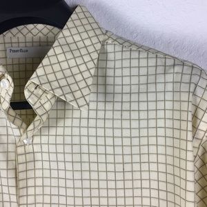 Perry Ellis Long Sleeve Button Down Dress Shirt